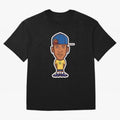 JR Oversized T-Shirt Represent Football Lovers during FIFA World Cup 2026 USA Canada Mexico for Fans of Mbappe and Brazil, Bringing Supporter Pride, Iconic Celebrations, Legendary Names and Global Match Day Energy; Ideal for Football Dads, Football