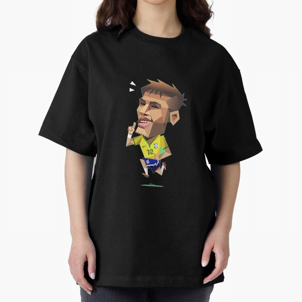 Neymar Brasil Classic T-Shirt Step into Match Day Hype around FIFA World Cup 2026 Group Stage, CR7 and Messi, Spain and Netherlands, Sports Nostalgia, International Competition, Famous Players and Unforgettable Victories; Built for Supporters