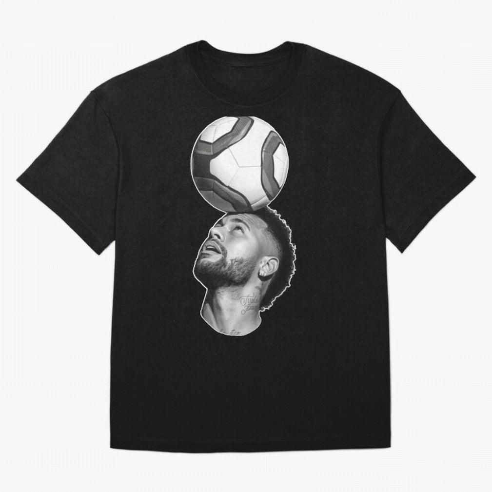 Neymar Jr. ¨C The Art of Balance Oversized T-Shirt Celebrate National Team Dreams in the FIFA World Cup 2026 USA Canada Mexico Journey through Neymar Highlights, Spain Pride, Sports Nostalgia, International Competition, Famous Players and