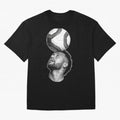 Neymar Jr. ¨C The Art of Balance Oversized T-Shirt Celebrate National Team Dreams in the FIFA World Cup 2026 USA Canada Mexico Journey through Neymar Highlights, Spain Pride, Sports Nostalgia, International Competition, Famous Players and