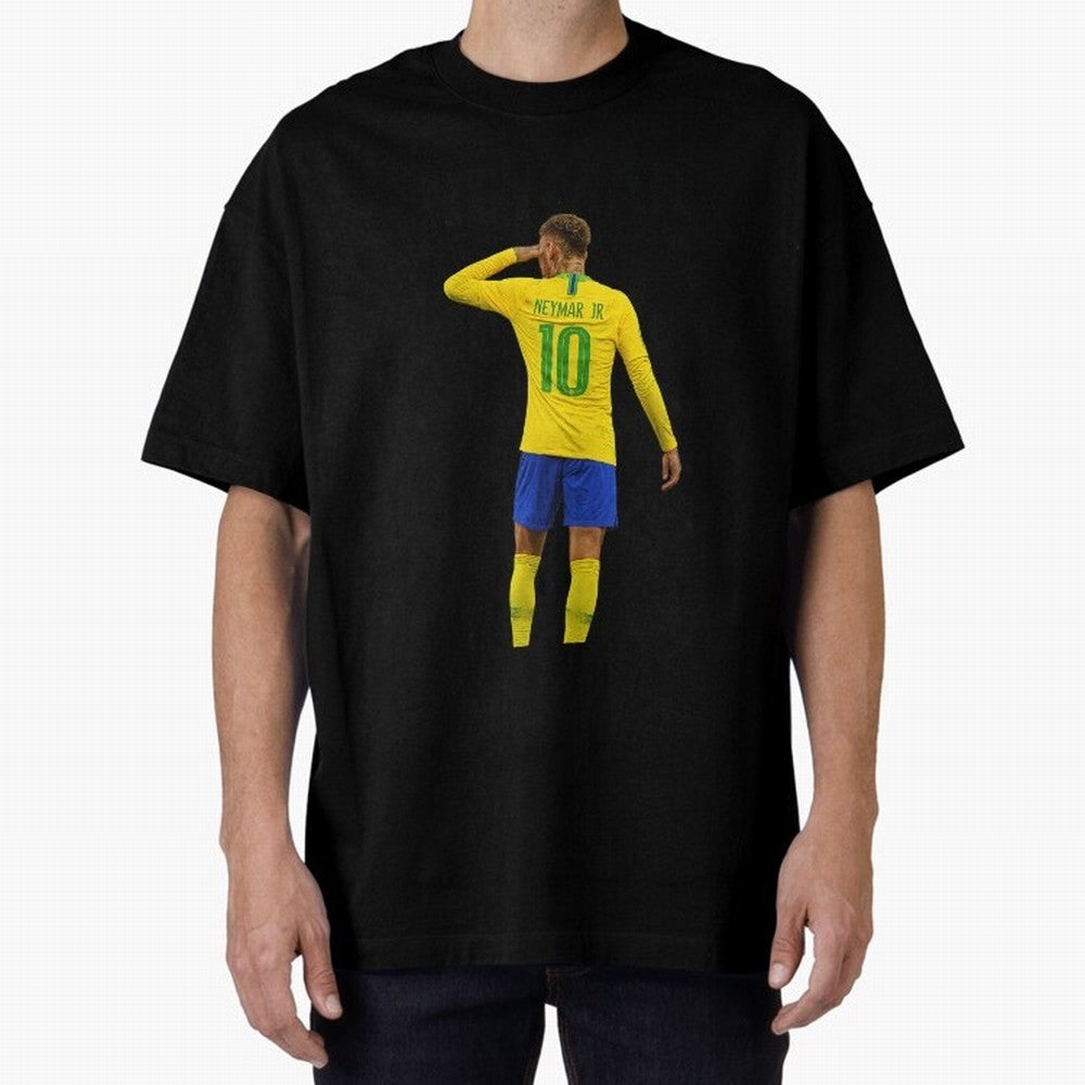 Neymar Jr. - Brazilian Greatness Classic T-Shirt Bring a Vintage Feel to Global Football Passion for FIFA World Cup 2026 Group Stage, Centered on Mbappe and Neymar, Spain, Football Festival Excitement, Trophy Ambitions, Country Rivalries and Star