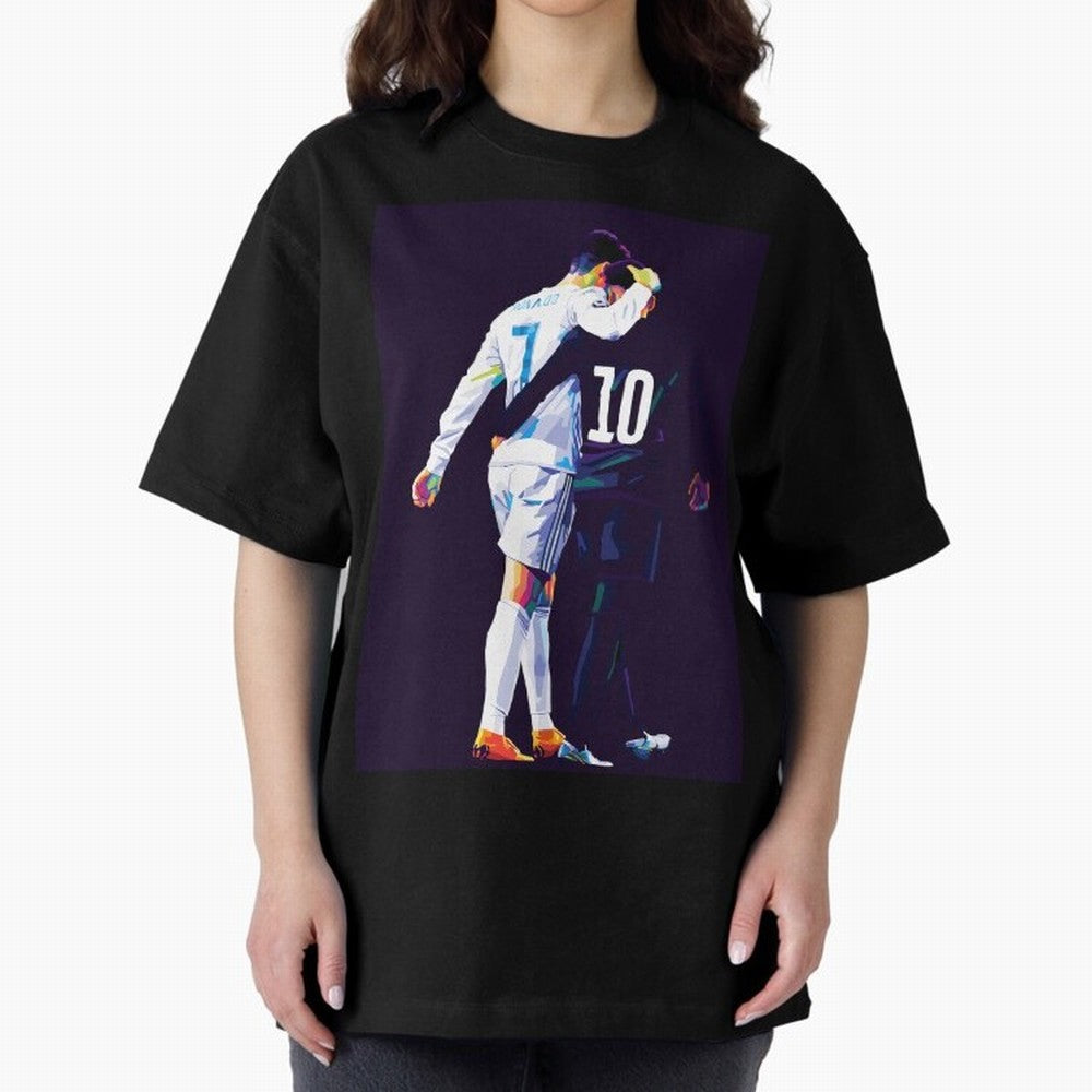 Neymar x Ronaldo Wpap Pop Art Classic T-Shirt Honor FIFA World Cup 2026 USA Canada Mexico Spirit, Driven by England and Germany, Messi, Football History, Final Match Energy, Crowd Noise and Once in a Lifetime Moments; Perfect for People Who Love
