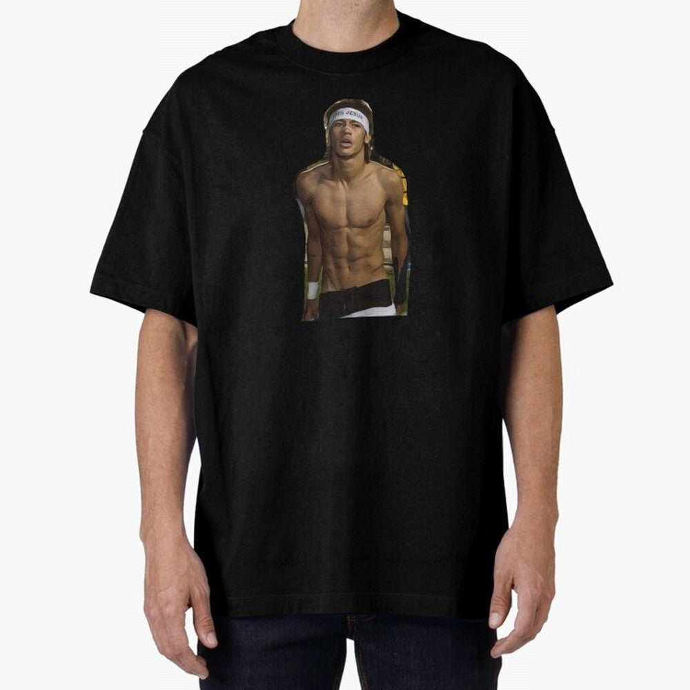 NEYMAR JR - OIL PAINTING PRINT Classic T-Shirt Wear the Spirit of Match Day Hype around FIFA World Cup 2026 USA Canada Mexico, Mbappe, England, France and Netherlands, Game Day Rituals, Football Legends, Country Pride and the Road to the Final;