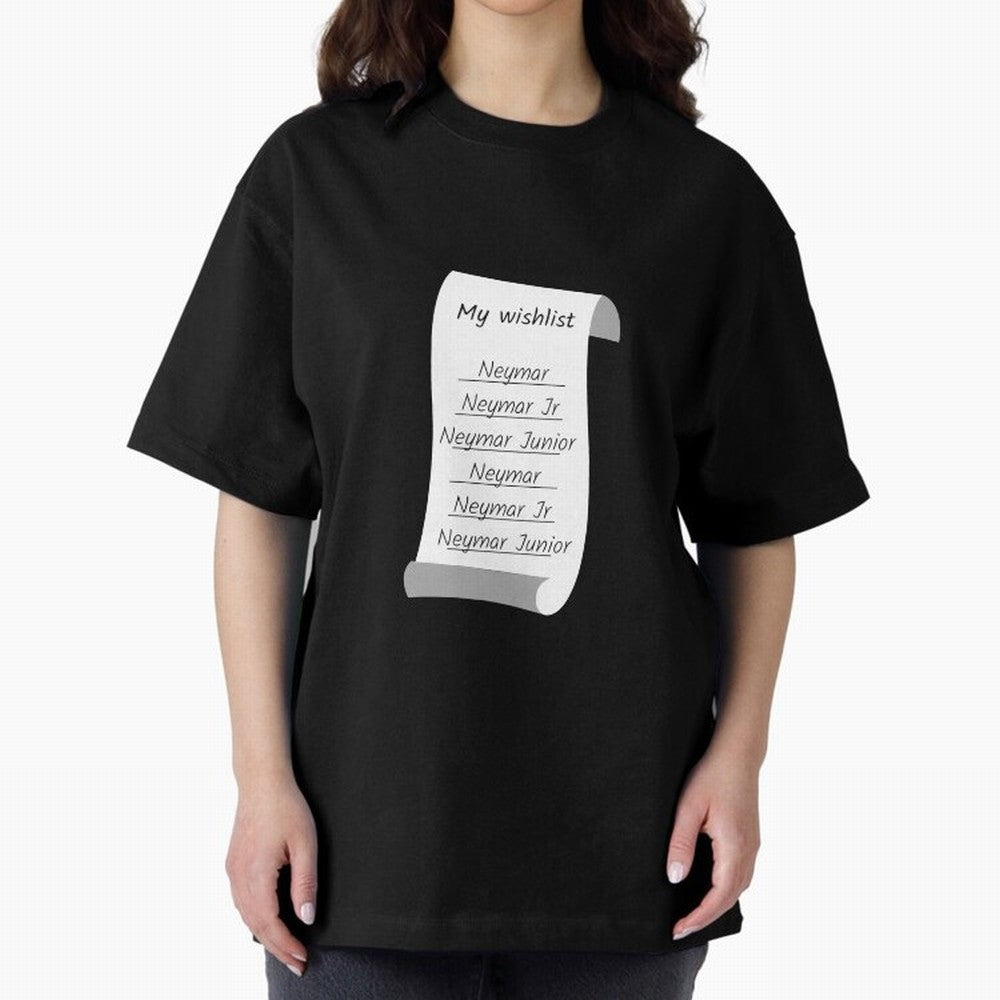 My Wishlist Neymar Jr Neymar Neymar Junior Oversized T-Shirt Follow the Final Road of Global Football Passion for FIFA World Cup 2026 Group Stage, Capturing CR7, Brazil, Portugal and Argentina, Football History, Final Match Energy, Crowd Noise and