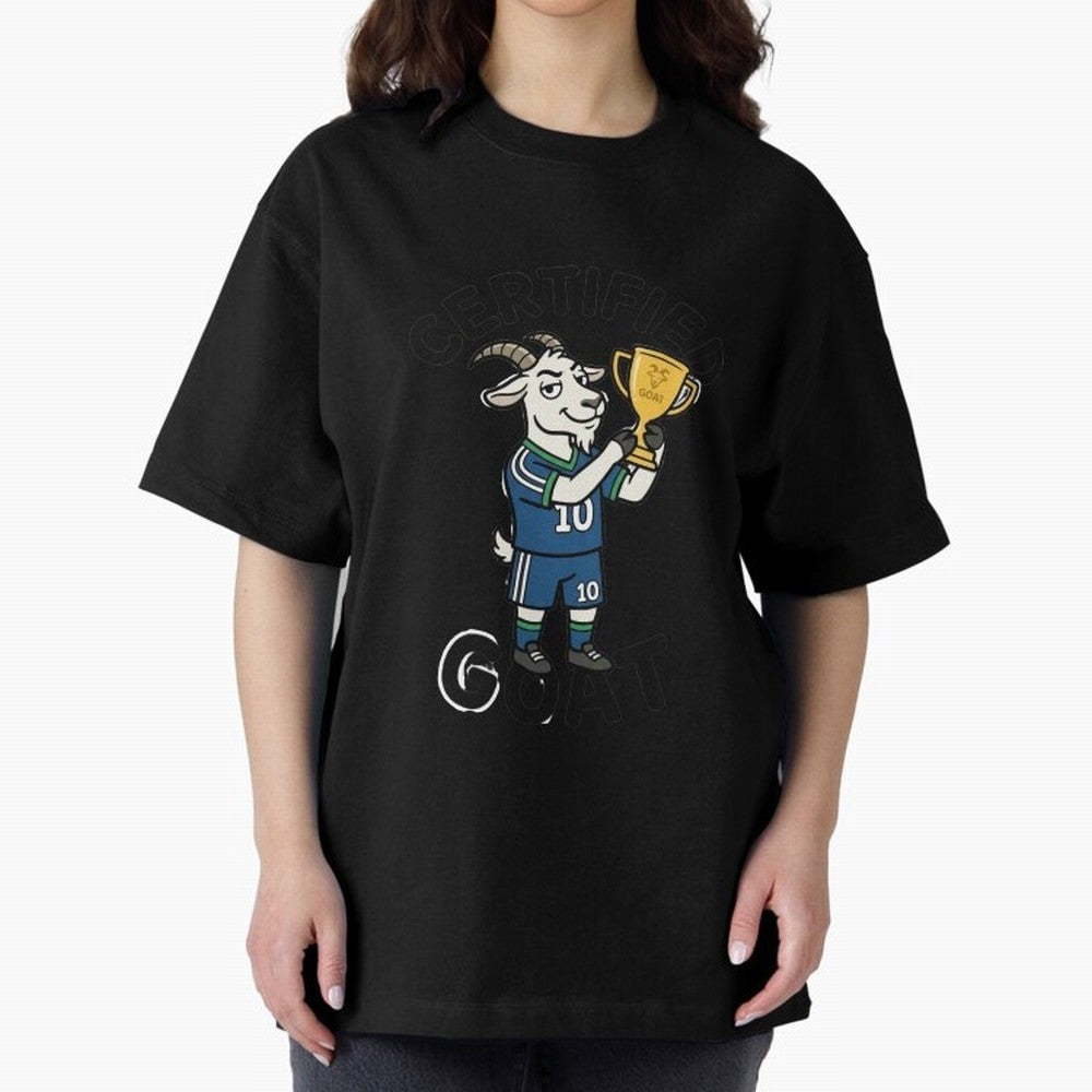 Certified G.O.A.T Classic T-Shirt Celebrate Rivalries and Pride in FIFA World Cup 2026 Group Stage Spirit, Connected to Argentina and Brazil, Messi and Cristiano Ronaldo, Classic Soccer Heritage, Championship Pressure, Fan Loyalty and International
