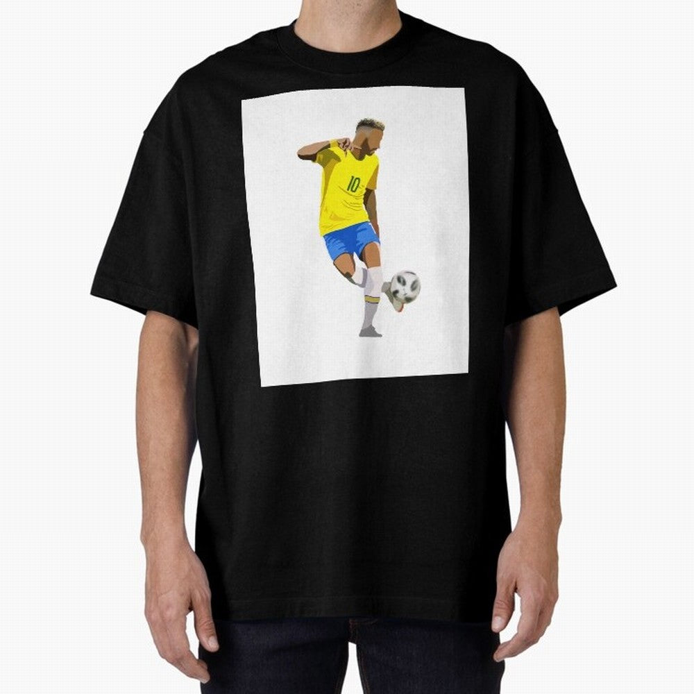 Neymar Jr Brazil Classic T-Shirt Honor the Football Icons of Match Day Hype around FIFA World Cup 2026 USA Canada Mexico, Messi and Cristiano Ronaldo, Argentina, Classic Soccer Heritage, Championship Pressure, Fan Loyalty and International Pride;