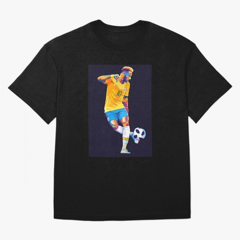 Neymar Jr Wpap pop art Oversized T-Shirt Cheer for FIFA World Cup 2026 USA Canada Mexico Highlighting Cristiano Ronaldo, Haaland and CR7, England and Germany Energy, Game Day Rituals, Football Legends, Country Pride and the Road to the Final;