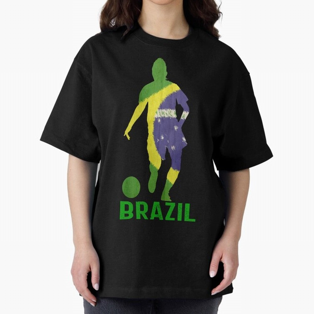 Brazil Essential T-Shirt Bring Legendary Rivalry Energy to FIFA World Cup 2026 Group Stage Spirit, Connected to Portugal, Messi and Cristiano Ronaldo, Match Day Excitement, Supporter Culture, Golden Goals and Global Football Passion; Ideal for