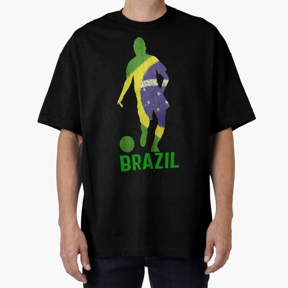 Brazil Essential T-Shirt Bring Legendary Rivalry Energy to FIFA World Cup 2026 Group Stage Spirit, Connected to Portugal, Messi and Cristiano Ronaldo, Match Day Excitement, Supporter Culture, Golden Goals and Global Football Passion; Ideal for