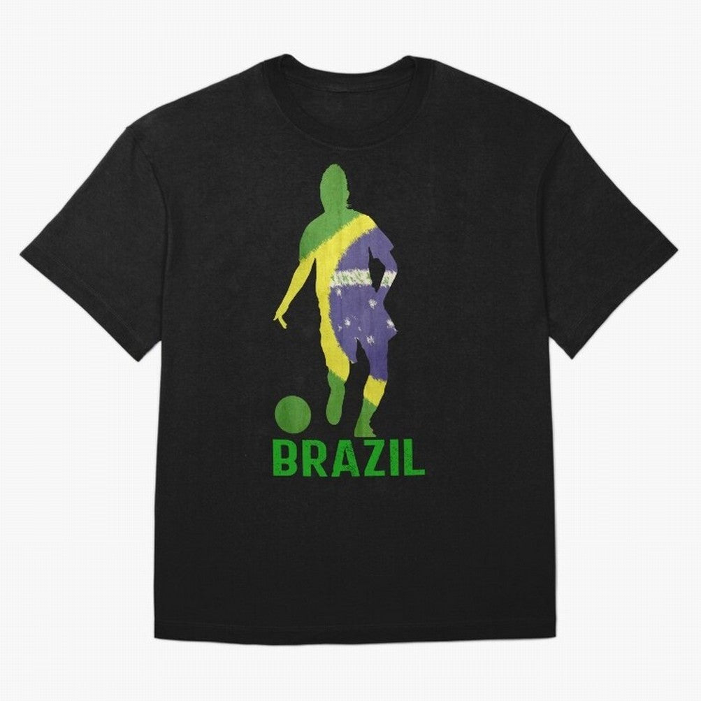 Brazil Essential T-Shirt Bring Legendary Rivalry Energy to FIFA World Cup 2026 Group Stage Spirit, Connected to Portugal, Messi and Cristiano Ronaldo, Match Day Excitement, Supporter Culture, Golden Goals and Global Football Passion; Ideal for