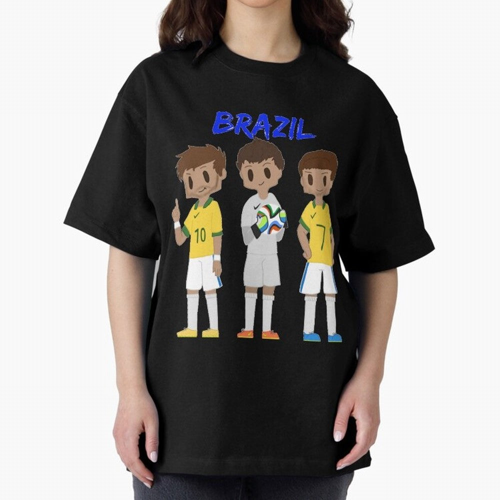 Brazil Essential T-Shirt Support the FIFA World Cup 2026 Group Stage Journey through CR7 and Messi Highlights, England Pride, Sports Nostalgia, International Competition, Famous Players and Unforgettable Victories; Ideal for Football Dads, Football