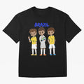 Brazil Essential T-Shirt Support the FIFA World Cup 2026 Group Stage Journey through CR7 and Messi Highlights, England Pride, Sports Nostalgia, International Competition, Famous Players and Unforgettable Victories; Ideal for Football Dads, Football