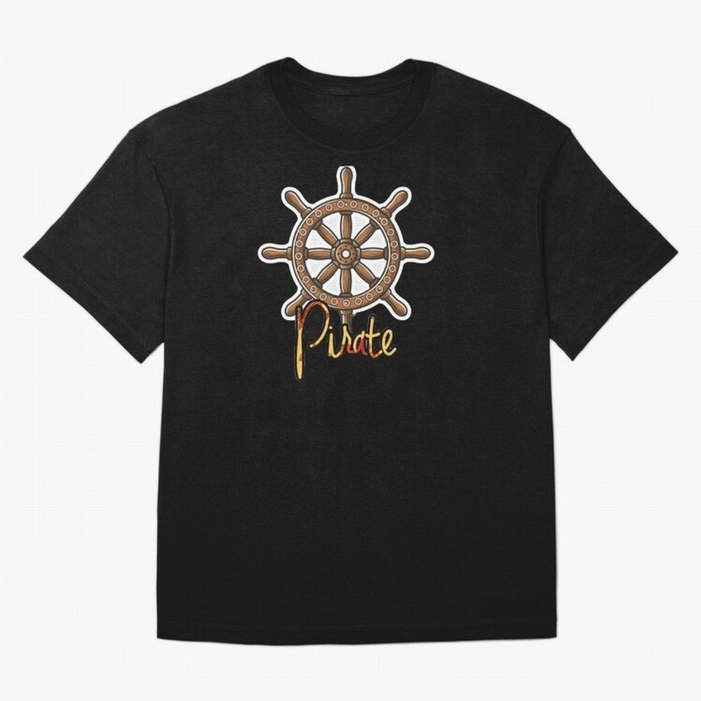 pirate, steering wheel, wheel, pirates of the Caribbean, Brandon brown, wooden, fashionista pop art, neymar jr art, Oversized T-Shirt Bring Bold Fan Energy to FIFA World Cup 2026 USA Canada Mexico for Fans of Cristiano Ronaldo and Spain, Bringing