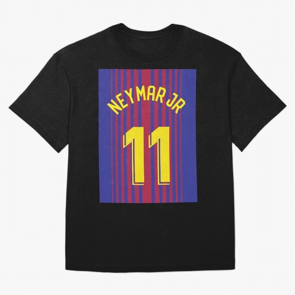 NEYMAR JR FOOTBALL SOCCER JERSEY BARCELONA Oversized T-Shirt Share the Excitement of FIFA World Cup 2026 USA Canada Mexico with Messi, Neymar and Mbappe, Argentina Energy, Supporter Pride, Iconic Celebrations, Legendary Names and Global Match Day