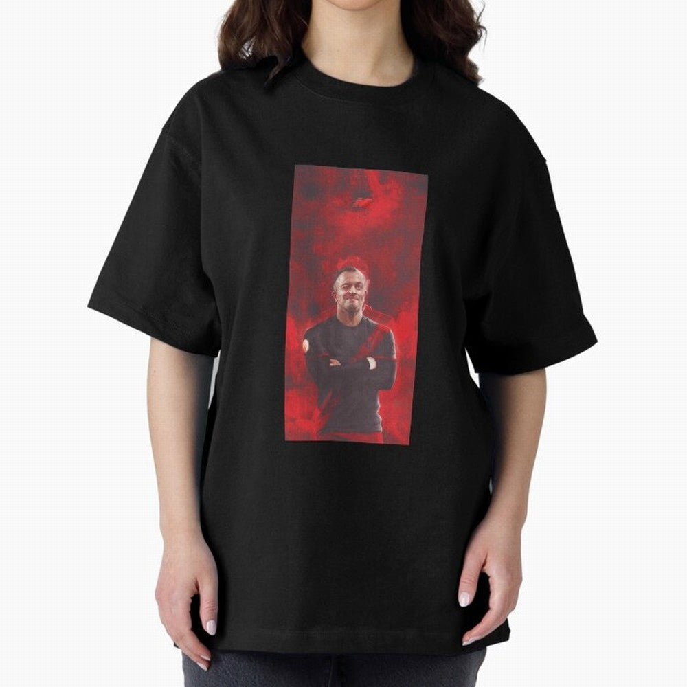 Xherdan Shaqiri Oversized T-Shirt Follow Every Goal of FIFA World Cup 2026 USA Canada Mexico for Fans of CR7 and England, France and Netherlands, Bringing Championship Spirit, Famous Goals, Roaring Crowds and International Football Unity; Ideal for
