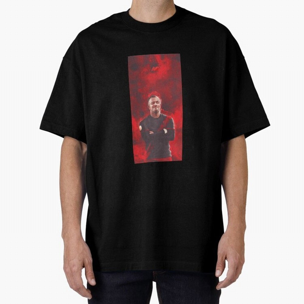 Xherdan Shaqiri Oversized T-Shirt Follow Every Goal of FIFA World Cup 2026 USA Canada Mexico for Fans of CR7 and England, France and Netherlands, Bringing Championship Spirit, Famous Goals, Roaring Crowds and International Football Unity; Ideal for