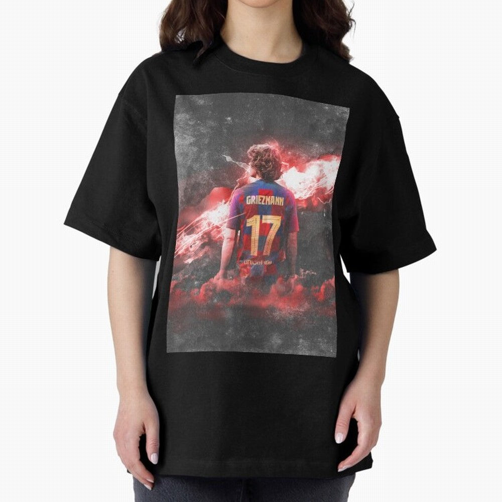 Barcelona Greizmann Classic T-Shirt Showcase the FIFA World Cup 2026 Group Stage Journey through Haaland and Mbappe Highlights, Brazil, Portugal and Argentina Pride, Stadium Chants, National Pride, Trophy Dreams and Unforgettable Football Memories;