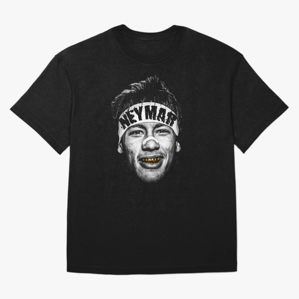 Design Big Face Neymar Jr. Classic T-Shirt Celebrate Football Dreams Across Match Day Hype around FIFA World Cup 2026 Group Stage, Neymar, Portugal, Fan Favorite Moments, National Team Passion, Big Match Drama and Soccer History; Made for