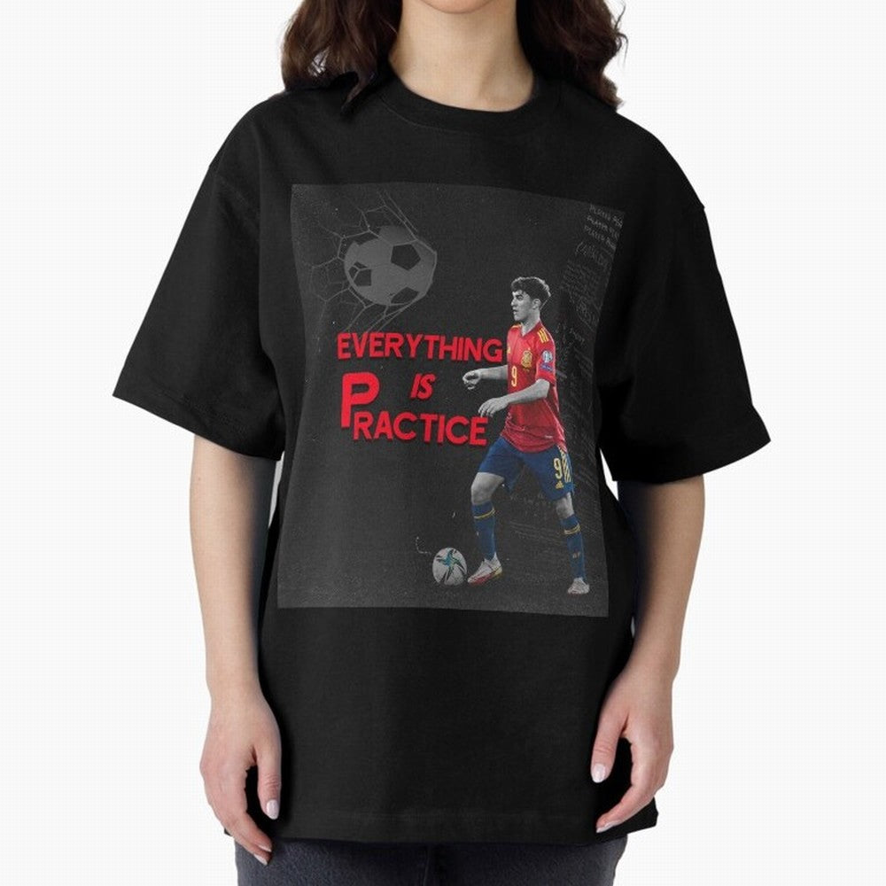 Pablo Gavi Oversized T-Shirt Bring Supporter Culture to Match Day Hype around FIFA World Cup 2026, Haaland and Mbappe, Argentina, Classic Soccer Heritage, Championship Pressure, Fan Loyalty and International Pride; Great for Supporters Who Love