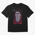 gavi Boxy T-Shirt Celebrate Match Day Hype around FIFA World Cup 2026 Group Stage, Messi and Cristiano Ronaldo, Netherlands, Vintage Soccer Flavor, Modern Football Stars, National Flags and Final Night Emotion; Perfect for Fans, Collectors, Family
