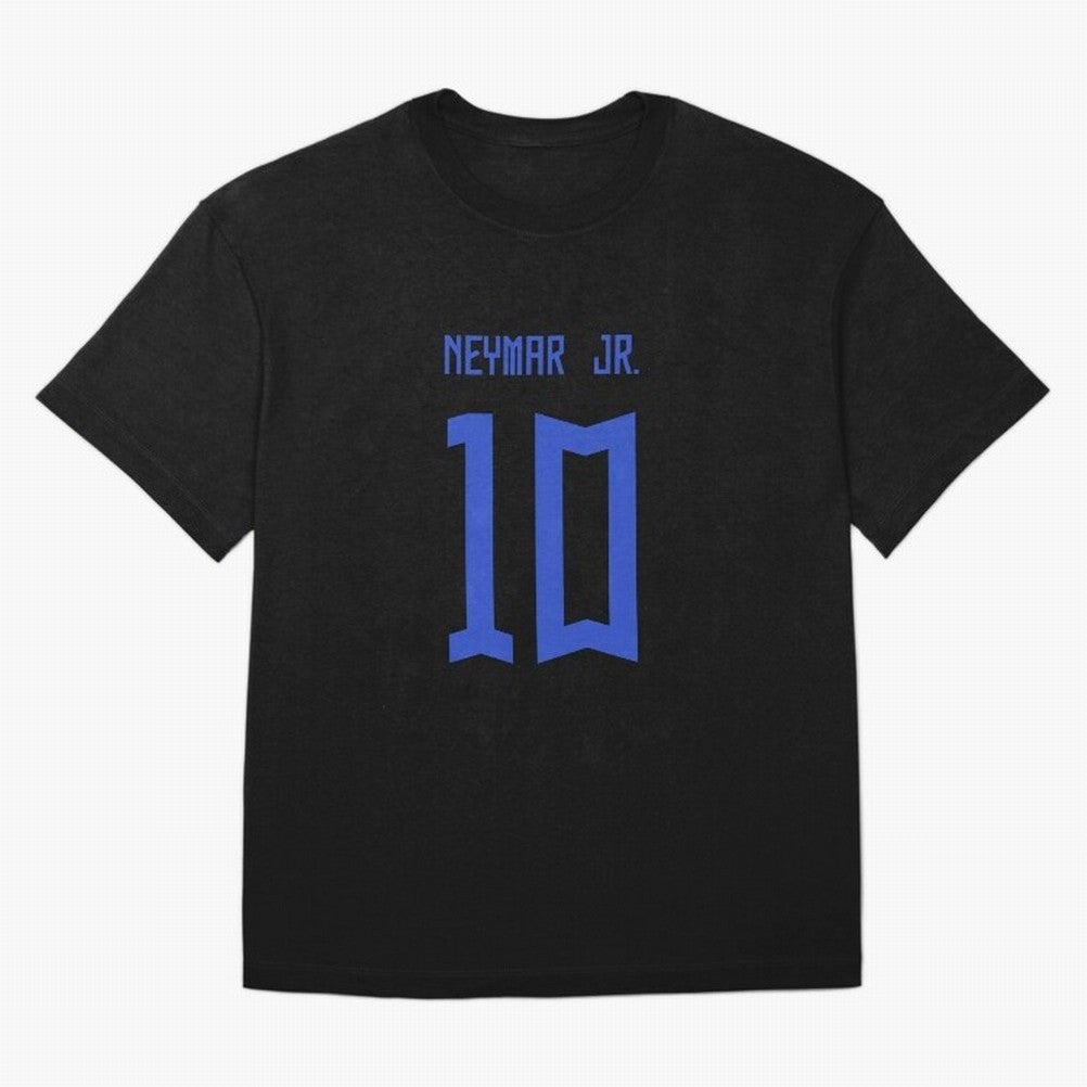 Neymar Jr Brazil White Jersey 2023 Oversized T-Shirt Show Love for Legendary Goals in FIFA World Cup 2026 Driven by Mbappe, Portugal, Spain and Germany Energy, Football Passion, Legendary Performances, Festival Vibes and Supporter Community; Ideal