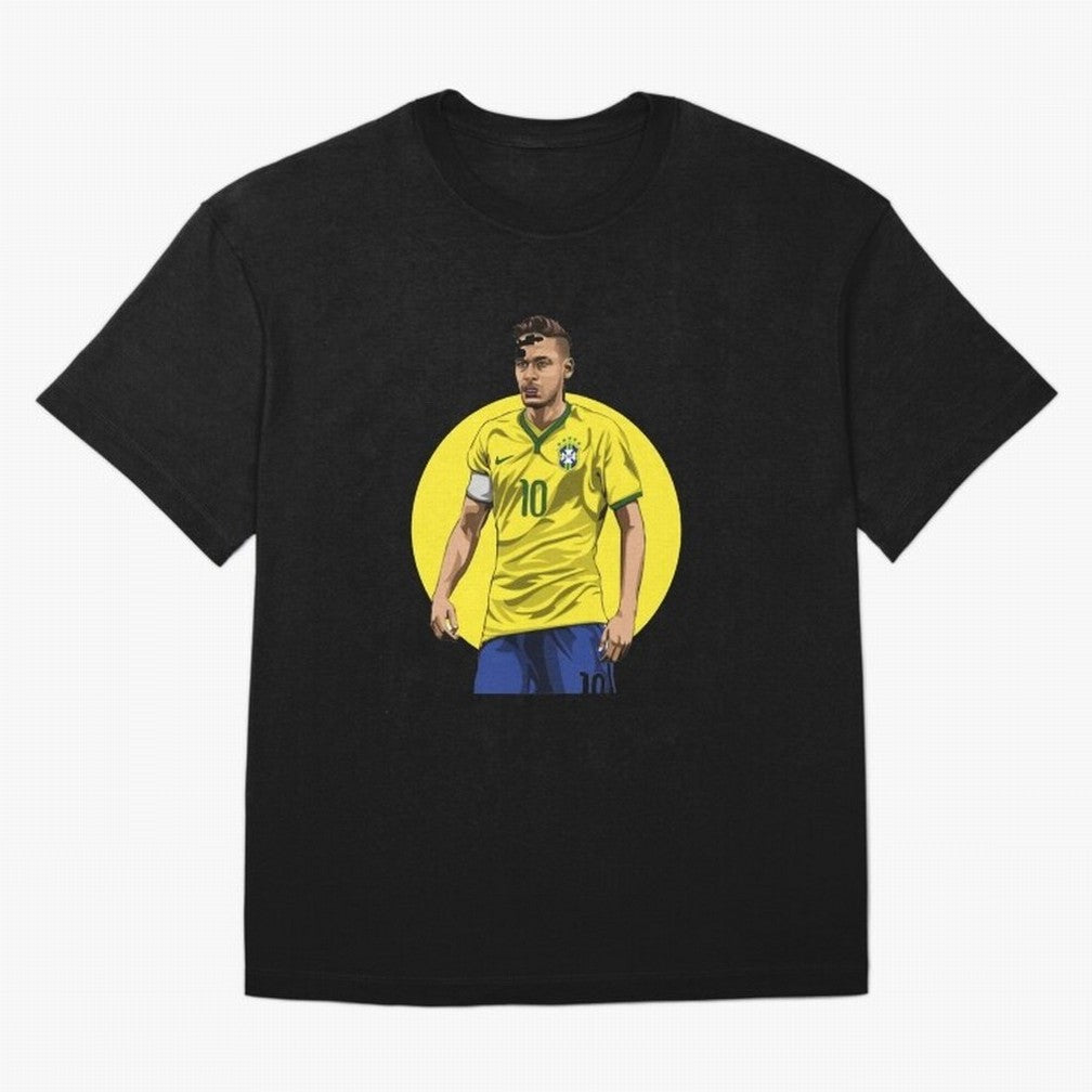 Neymar Jr. Magic: Exclusive Sticker Collection Classic T-Shirt Feel the Heartbeat of Match Day Hype around FIFA World Cup 2026 USA Canada Mexico, Mbappe and Neymar, Argentina, France and Brazil, Stadium Memories, Football Loyalty, International
