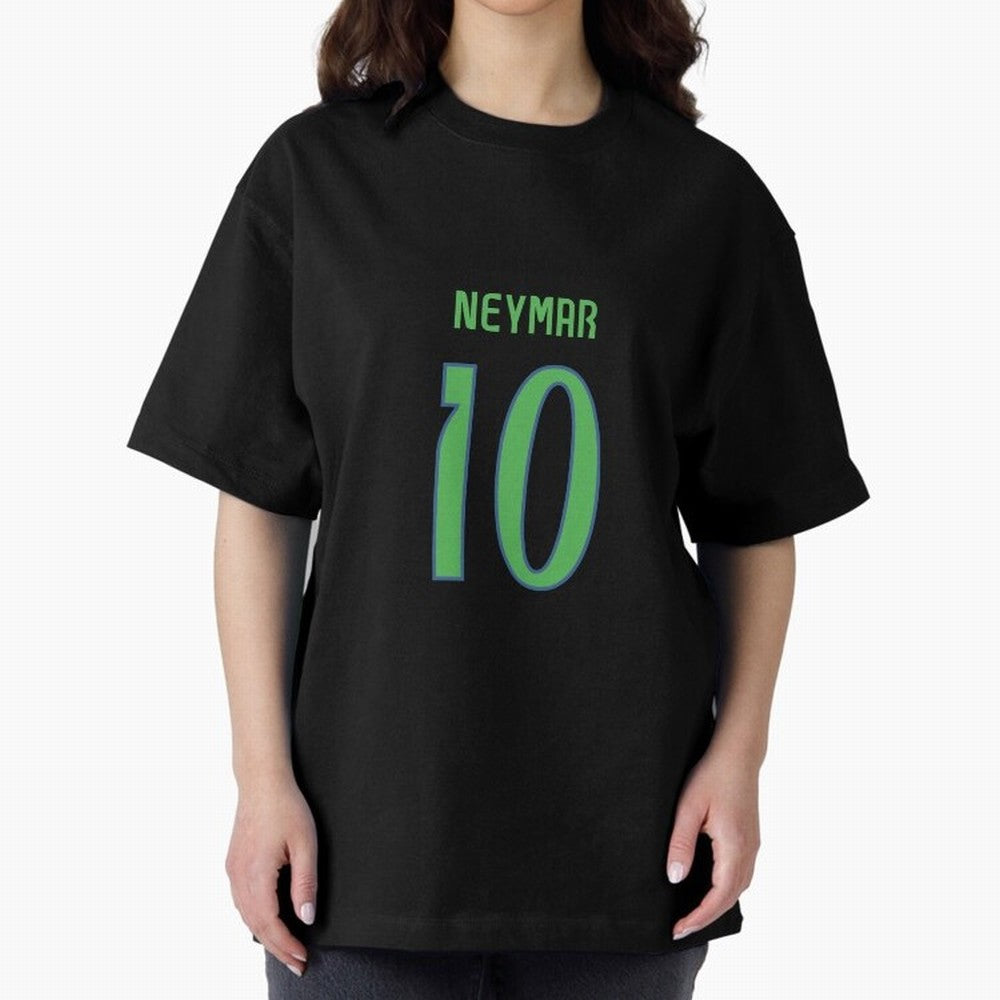 Neymar Jr Brazil Home Jersey 2024 Classic T-Shirt Stand Proud for FIFA World Cup 2026 Group Stage Centered on Messi and Cristiano Ronaldo, England, France and Netherlands Energy, Retro Football Energy, Iconic Rivalries, Trophy Chase Drama and