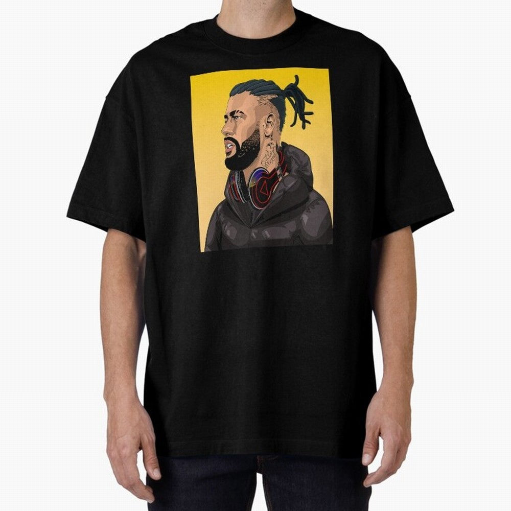 BMM x Neymar Jr. Episode 01- HUMAN #425 Classic Wear Oversized T-Shirt Make Memories around the FIFA World Cup 2026 USA Canada Mexico Journey through Messi and Cristiano Ronaldo Highlights, England Pride, Championship Spirit, Famous Goals, Roaring