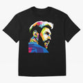 Wpap Leo Messi Graphic Oversized T-Shirt Celebrate Every Goal in FIFA World Cup 2026 USA Canada Mexico Spirit, Inspired by Argentina and Brazil, Mbappe, Football History, Final Match Energy, Crowd Noise and Once in a Lifetime Moments; Great for