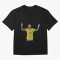 Neymar Jr. - Football Superstar Oversized T-Shirt Cheer through Every Moment of FIFA World Cup 2026 USA Canada Mexico for Fans of Cristiano Ronaldo, Haaland and CR7 and Portugal, Spain and Germany, Bringing Sports Nostalgia, International