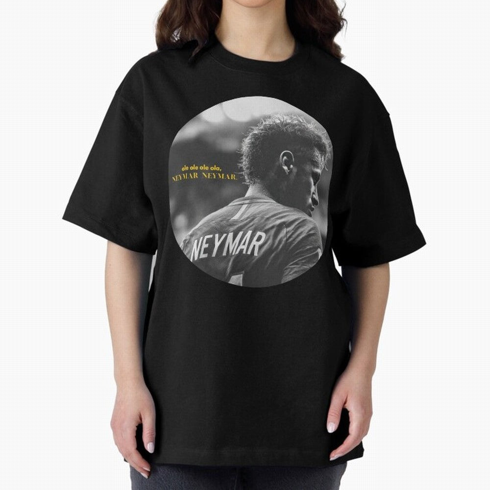 Neymar Ole Ole Ole Premium T-Shirt Bring Stadium Energy to FIFA World Cup 2026 USA Canada Mexico Driven by Neymar, Haaland and Cristiano Ronaldo, Portugal Energy, Retro Football Energy, Iconic Rivalries, Trophy Chase Drama and Stadium Atmosphere;