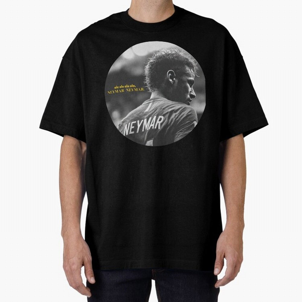 Neymar Ole Ole Ole Premium T-Shirt Bring Stadium Energy to FIFA World Cup 2026 USA Canada Mexico Driven by Neymar, Haaland and Cristiano Ronaldo, Portugal Energy, Retro Football Energy, Iconic Rivalries, Trophy Chase Drama and Stadium Atmosphere;