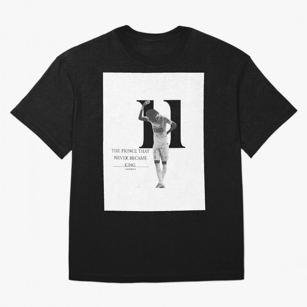 The Prince that never became king- neymar jr quote Graphic T-Shirt Celebrate Football Heritage in the FIFA World Cup 2026 USA Canada Mexico Journey through Neymar, Haaland and Cristiano Ronaldo Highlights, Spain and Netherlands Pride, Champion