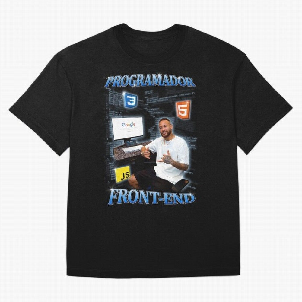 Programador front-end Neymar - Spanish Classic T-Shirt Feel the Trophy Chase of FIFA World Cup 2026 Group Stage for Fans of Haaland and Mbappe and Brazil, Bringing Stadium Memories, Football Loyalty, International Chants and Championship Tradition;
