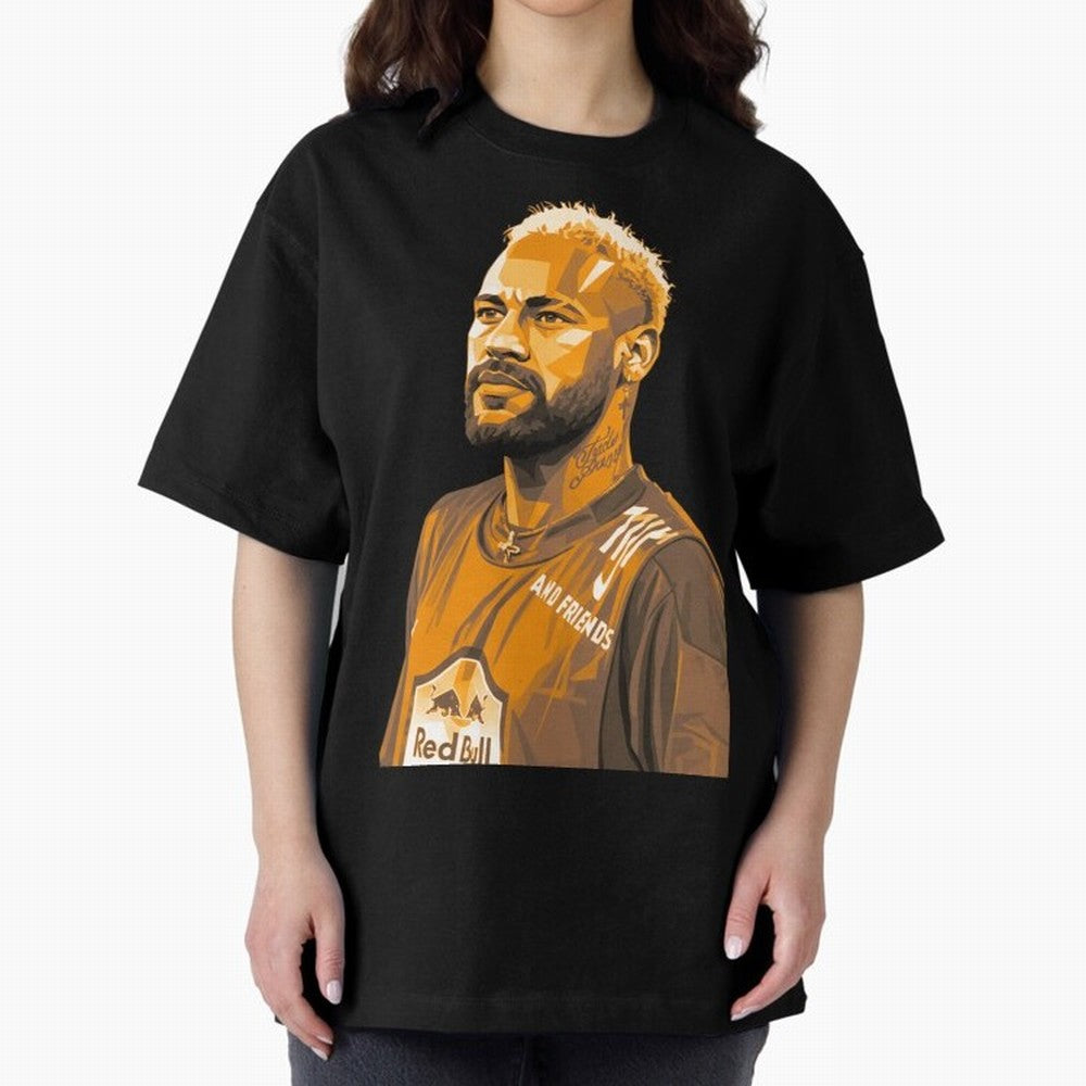 Neymar Oversized T-Shirt Make the Season About FIFA World Cup 2026 USA Canada Mexico Centered on Cristiano Ronaldo, Haaland and CR7, Argentina Energy, Championship Spirit, Famous Goals, Roaring Crowds and International Football Unity; Ideal for