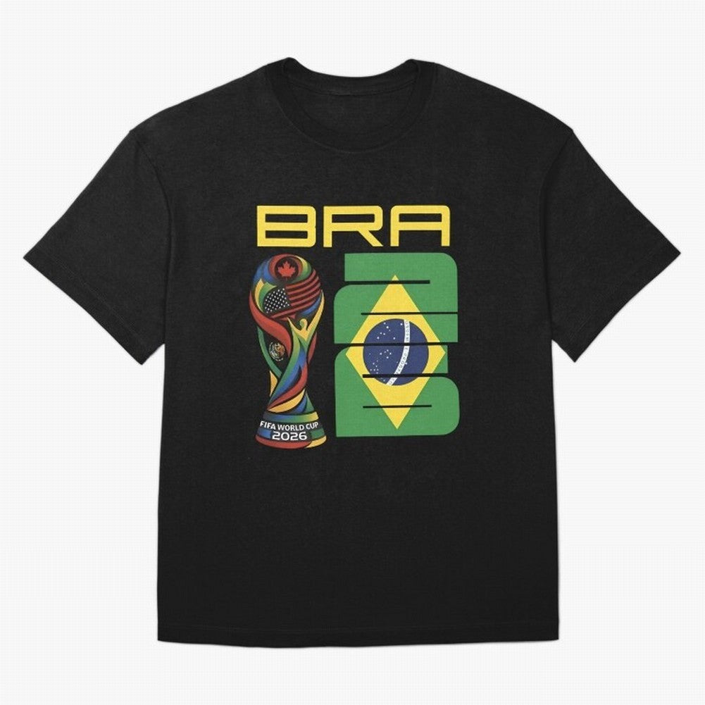 Brazil Soccer World Cup 2026 Fan Art - Selecao 2026 Essential T-Shirt Represent Match Day Hype around FIFA World Cup 2026 USA Canada Mexico, Haaland and Mbappe, Netherlands, Classic Soccer Heritage, Championship Pressure, Fan Loyalty and