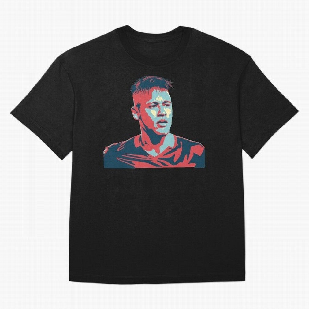 Neymar. Oversized T-Shirt Celebrate National Team Dreams in FIFA World Cup 2026 Group Stage with Messi, France Energy, Stadium Chants, National Pride, Trophy Dreams and Unforgettable Football Memories; Created for Match Day Parties, Soccer Gifts,