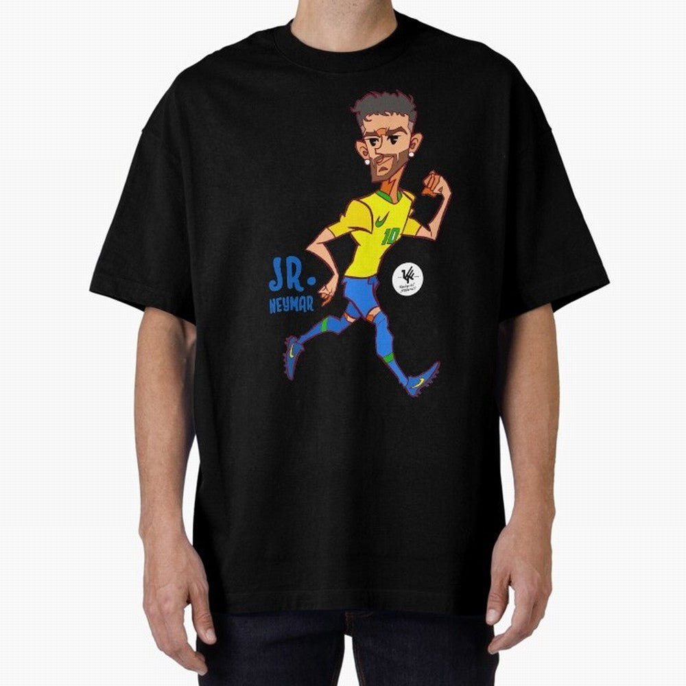 Neymar Oversized T-Shirt Unlock FIFA World Cup 2026 USA Canada Mexico with Cristiano Ronaldo, Argentina, France and Brazil Energy, Stadium Chants, National Pride, Trophy Dreams and Unforgettable Football Memories; Made for Collectors Who Enjoy