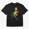 Neymar Oversized T-Shirt Unlock FIFA World Cup 2026 USA Canada Mexico with Cristiano Ronaldo, Argentina, France and Brazil Energy, Stadium Chants, National Pride, Trophy Dreams and Unforgettable Football Memories; Made for Collectors Who Enjoy
