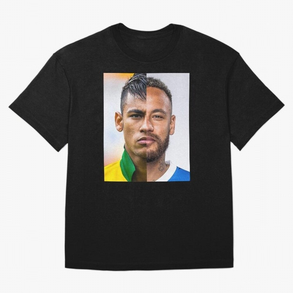 Neymar Oversized T-Shirt Carry the Dream of the FIFA World Cup 2026 Group Stage Journey through Cristiano Ronaldo Highlights, England and Germany Pride, Classic Soccer Heritage, Championship Pressure, Fan Loyalty and International Pride; Built for