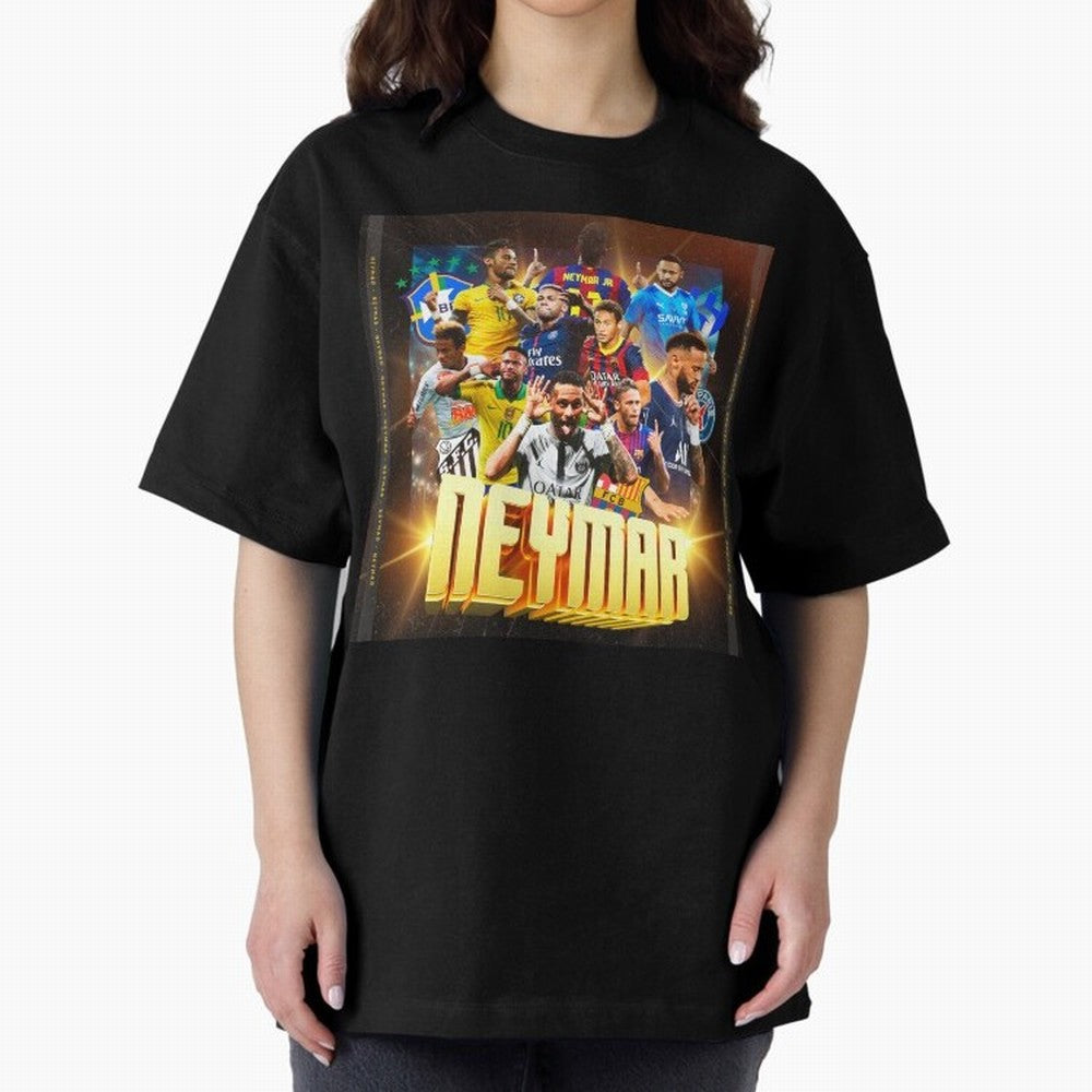 Neymar Best of Career Classic T-Shirt Celebrate the Magic of FIFA World Cup 2026 USA Canada Mexico Connected to Cristiano Ronaldo, Haaland and CR7, Brazil, Portugal and Argentina Energy, Retro Football Energy, Iconic Rivalries, Trophy Chase Drama