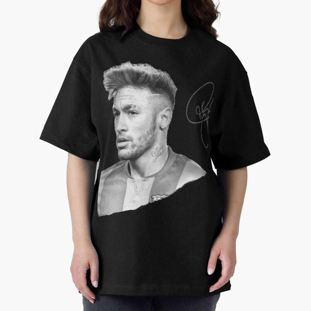 Neymar in black & white with signature Classic T-Shirt Celebrate Rivalries and Pride in FIFA World Cup 2026 USA Canada Mexico for Fans of CR7 and Messi and Netherlands, Bringing Global Supporter Spirit, Legendary Goals, National Colors and