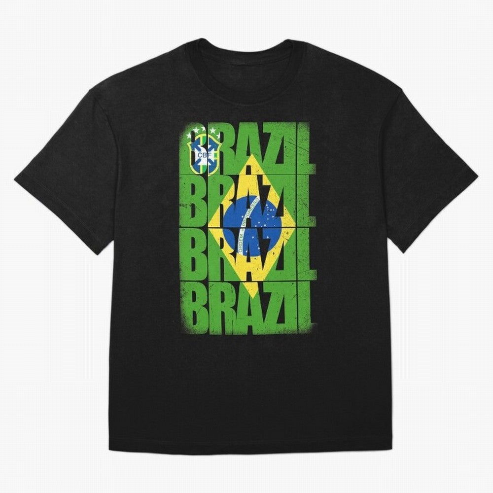 Brazil Champion Classic T-Shirt Keep the Match Day Mood of FIFA World Cup 2026 USA Canada Mexico for Fans of Messi and France and Portugal, Bringing Match Day Excitement, Supporter Culture, Golden Goals and Global Football Passion; Made for Die