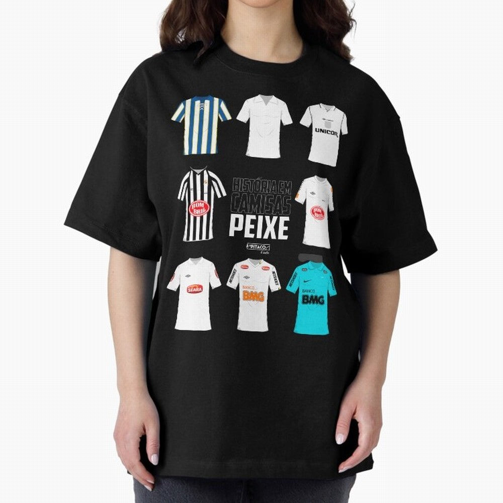 History in Shirts - Santos Classic T-Shirt Unlock Global Football Passion for FIFA World Cup 2026 Group Stage, Highlighting CR7 and Messi, France and Portugal, Classic Soccer Heritage, Championship Pressure, Fan Loyalty and International Pride;