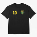 Classic Brasil Soccer No. 10 Brazil World Jersey Cup T Shirt Essential T-Shirt Build FIFA World Cup 2026 Made for Mbappe and Neymar, Germany Energy, Vintage Soccer Flavor, Modern Football Stars, National Flags and Final Night Emotion; Ideal for