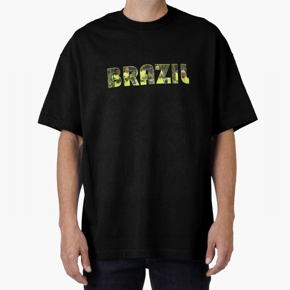 Brazil World Cup T shirt & Stickers Classic T-Shirt Join Supporters Worldwide for FIFA World Cup 2026 Centered on Messi, Argentina and Brazil Energy, Retro Football Energy, Iconic Rivalries, Trophy Chase Drama and Stadium Atmosphere; Ideal for