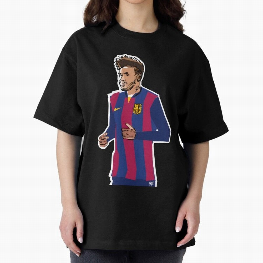Neymar prime Oversized T-Shirt Bring Stadium Energy to Global Football Passion for FIFA World Cup 2026 USA Canada Mexico, Made for Messi, Neymar and Mbappe, Netherlands, Goal Celebration Energy, Supporter Heritage, Football Icons and Worldwide