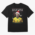 Jingle Balls Christmas Football Fan Art with Santa Neymar Active T-Shirt Experience the Global Stage of FIFA World Cup 2026 USA Canada Mexico for Fans of CR7 and Spain and Netherlands, Bringing Football Festival Excitement, Trophy Ambitions,