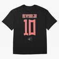 Neymar 10 Oversized T-Shirt Turn Up for Match Day Hype around FIFA World Cup 2026 Group Stage, CR7, France and Portugal, Worldwide Fan Energy, Dramatic Goals, Stadium Lights and Championship Celebrations; Perfect for Supporters Who Want Bold