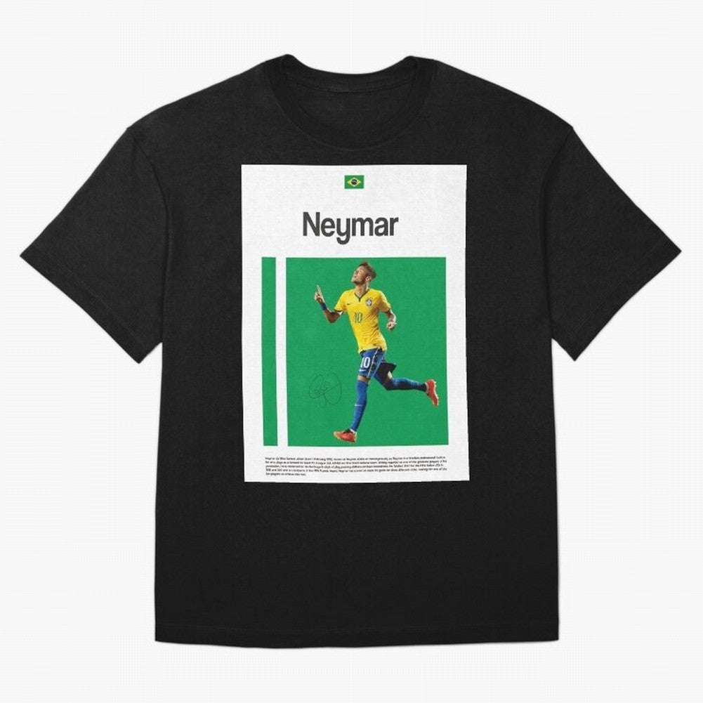 Neymar poster Classic T-Shirt Feel the Heartbeat of FIFA World Cup 2026 USA Canada Mexico Highlighting CR7, England, France and Netherlands Energy, Championship Spirit, Famous Goals, Roaring Crowds and International Football Unity; Perfect for